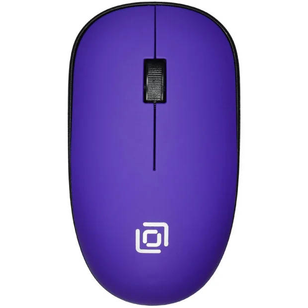 Мышь Oklick 515MW (черный/фиолетовый)